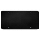 Automotive Gold License Plate - Black Plate Acrylic - BNKFA