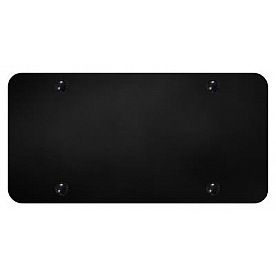 Automotive Gold License Plate - Black Plate Acrylic - BNKFA