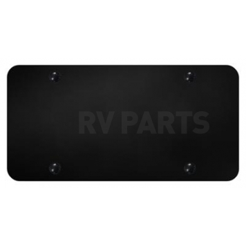 Automotive Gold License Plate - Black Plate Acrylic - BNKFA