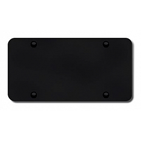 Automotive Gold License Plate - Black Stainless Steel - BNKFB