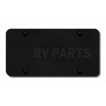 Automotive Gold License Plate - Black Stainless Steel - BNKFB
