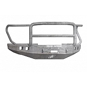 Road Armor Bumper Stealth Lonestar 1-Piece Design Steel Natural - 61745Z