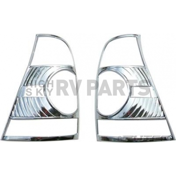 Putco Tail Light Molding - ABS Plastic Silver - 400844
