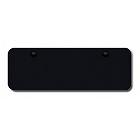Automotive Gold License Plate - Black Stainless Steel - BNKMB