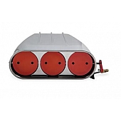 Mr. Gasket Hood Scoop - Aluminum Silver - 6650G