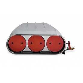 Mr. Gasket Hood Scoop - Aluminum Silver - 6650G