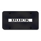 Automotive Gold License Plate - Buick Stainless Steel - BUINCB
