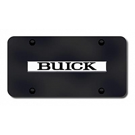 Automotive Gold License Plate - Buick Stainless Steel - BUINCB