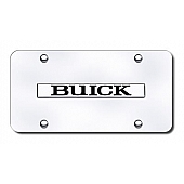 Automotive Gold License Plate - Buick Stainless Steel - BUINCC