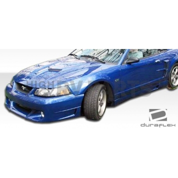Extreme Dimensions Side Skirt - Primered Fiberglass Reinforced Plastic Black Set of 2 - 104839-1
