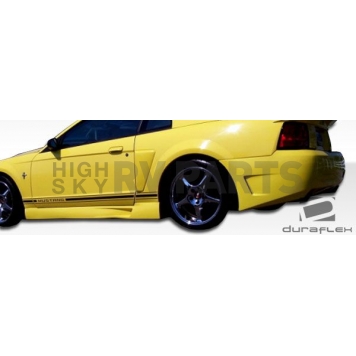 Extreme Dimensions Side Skirt - Primered Fiberglass Reinforced Plastic Black Set of 2 - 104839-2