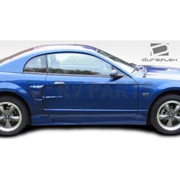 Extreme Dimensions Side Skirt - Primered Fiberglass Reinforced Plastic Black Set of 2 - 104839-4
