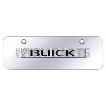 Automotive Gold License Plate - Buick Stainless Steel - BUINCCM