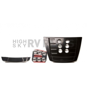Auto Ventshade (AVS) Hood Scoop - Non Vented Bare ABS Plastic Primered - 80011