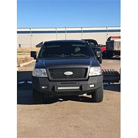 Iron Cross Bumper 1-Piece 40 Series Low Profile Steel Black - 4041504