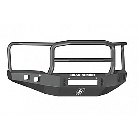 Road Armor Bumper Stealth Lonestar 1-Piece Design Steel Black - 214R5B