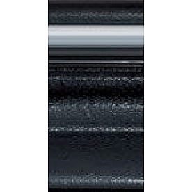 Cowles Products Side Molding - Black And Silver PVC Plastic Chrome Plated - 38500