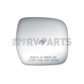 K-Source Exterior Mirror Glass Square Power/ Manual Single - 90192
