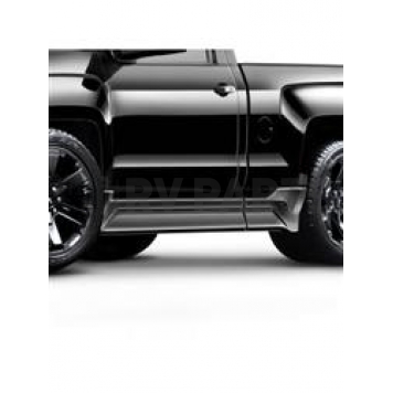 Air Design Side Skirt - Satin ABS Plastic Black - GM24B132