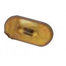 Fasteners Unlimited Tail Light Lens - Oval Amber - 89121A