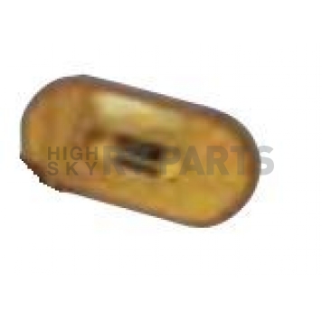 Fasteners Unlimited Tail Light Lens - Oval Amber - 89121A