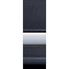 Cowles Products Side Molding - Black And Silver PVC Plastic Chrome Plated - 38736