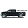N-Fab Nerf Bar - Truck Wheel to Wheel Black Matte Textured Powder Coated Steel Round - F17110QCTX