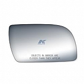 K-Source Exterior Mirror Glass Rectangular Power/ Manual Single - 90055