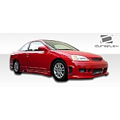 Extreme Dimensions Side Skirt - Primered Fiberglass Reinforced Plastic Black Set of 2 - 100233