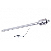 Flaming River Steering Column Bell Style 28 Inch Silver Stainless Steel - FR2102228