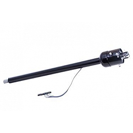 Flaming River Steering Column Bell Style 28 Inch Black Stainless Steel - R2102228BK