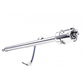 Flaming River Steering Column Bell Style 28 Inch Silver Stainless Steel - FR2102228P