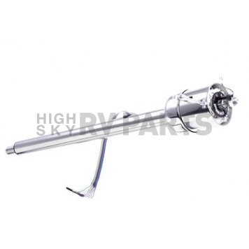 Flaming River Steering Column Bell Style 28 Inch Silver Stainless Steel - FR2102228P