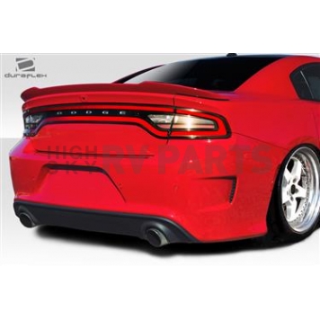Extreme Dimensions Bumper 1-Piece Design Black Fiberglass - 113221