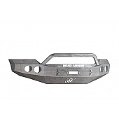 Road Armor Bumper Stealth Pre-Runner 1-Piece Design Steel Natural - 611404Z