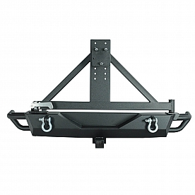 Paramount Automotive Bumper Direct-Fit 1-Piece Design Black - 510326