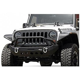 Paramount Automotive Bumper Direct-Fit 1-Piece Design Black - 510327