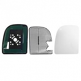 Xtune Exterior Mirror Glass Rectangular Power Single - 9934391
