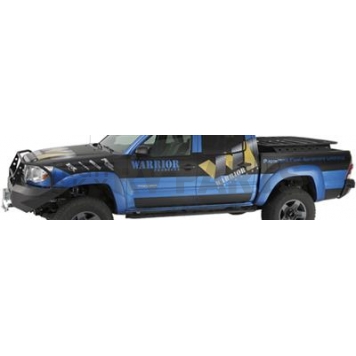 Warrior Products Rocker Panel Guard - Flat Aluminum Silver Diamond Plate - 4900
