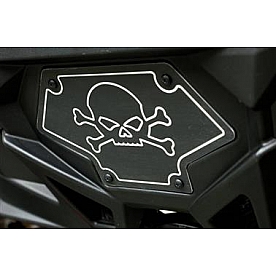T-Rex Truck Products Winch Fairlead Cover Aluminum Black - 6700601