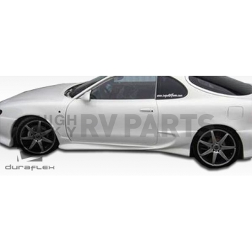 Extreme Dimensions Side Skirt - Primered Fiberglass Reinforced Plastic Black Set of 2 - 100994