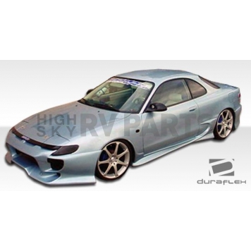 Extreme Dimensions Side Skirt - Primered Fiberglass Reinforced Plastic Black Set of 2 - 100994-1