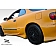 Extreme Dimensions Side Skirt - Primered Fiberglass Reinforced Plastic Black Set of 2 - 100994