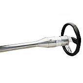 Flaming River Steering Column Bell Style 30 Inch Silver Stainless Steel - FR30007