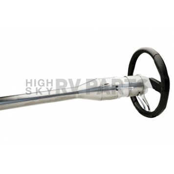 Flaming River Steering Column Bell Style 32 Inch Silver Stainless Steel - FR30008