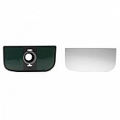 Xtune Exterior Mirror Glass Rectangular Manual Single - 9934087
