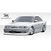 Extreme Dimensions Side Skirt - Primered Fiberglass Reinforced Plastic Black Set of 2 - 100944
