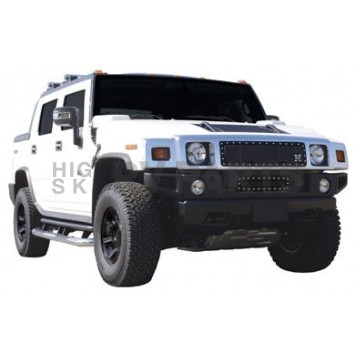 T-Rex Truck Products Grille Insert - Mesh Rectangular Black Powder Coated Steel - 6712901