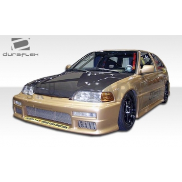 Extreme Dimensions Side Skirt - Primered Fiberglass Reinforced Plastic Black Set of 2 - 100784