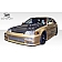 Extreme Dimensions Side Skirt - Primered Fiberglass Reinforced Plastic Black Set of 2 - 100784